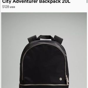 Lulu lemon backpack